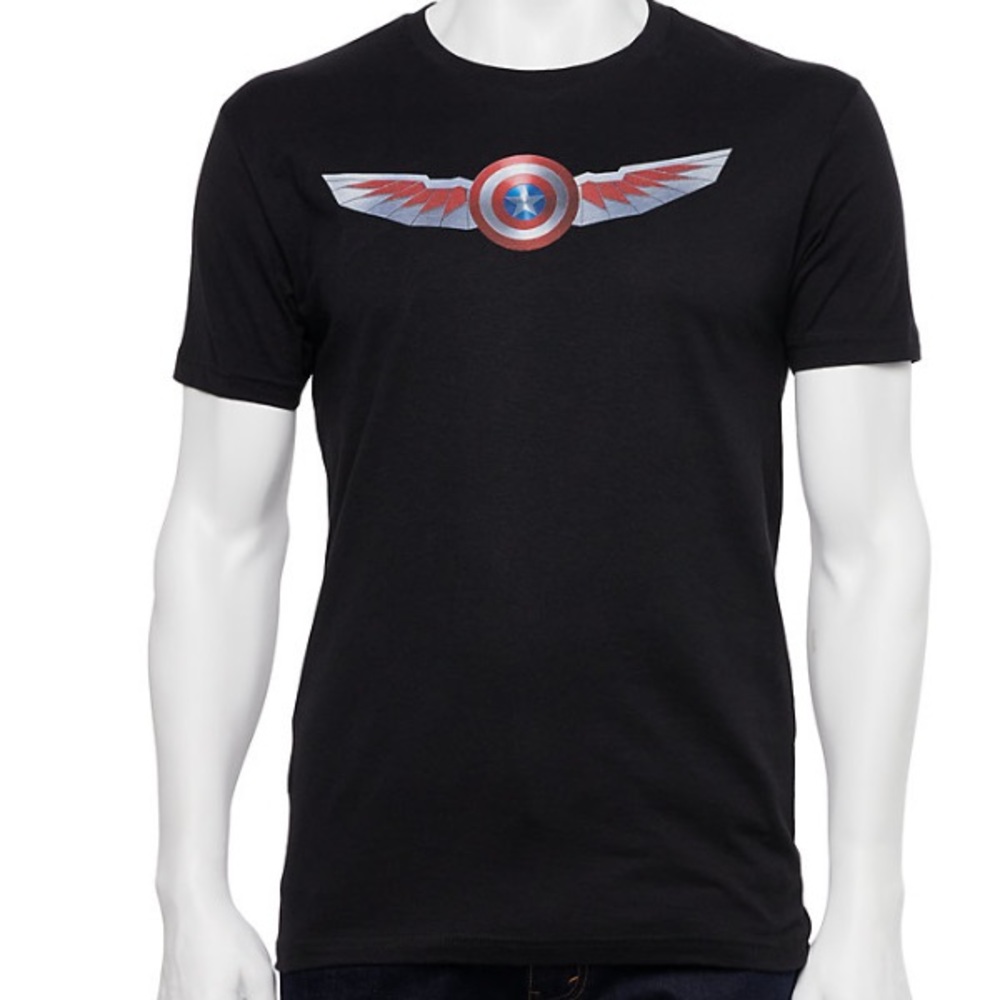 Marvel Comics MCU Falcon and‎ The Winter Solider T-Shirt Captain America Disney+